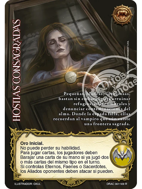 Hostias Consagradas (Drácula - Real) 1