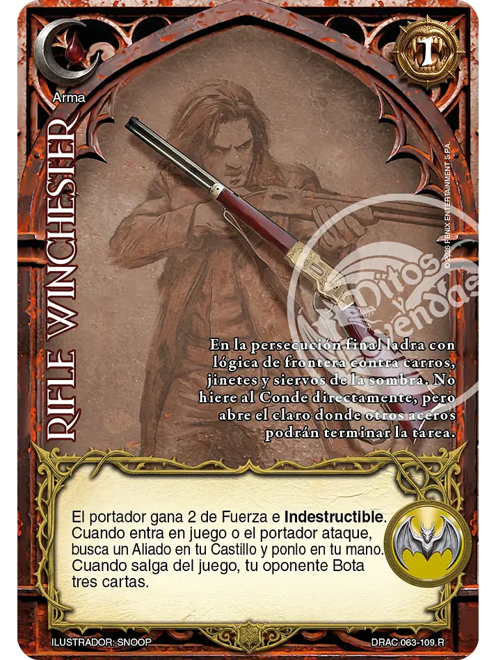 Rifle Winchester (Drácula - Real) 1