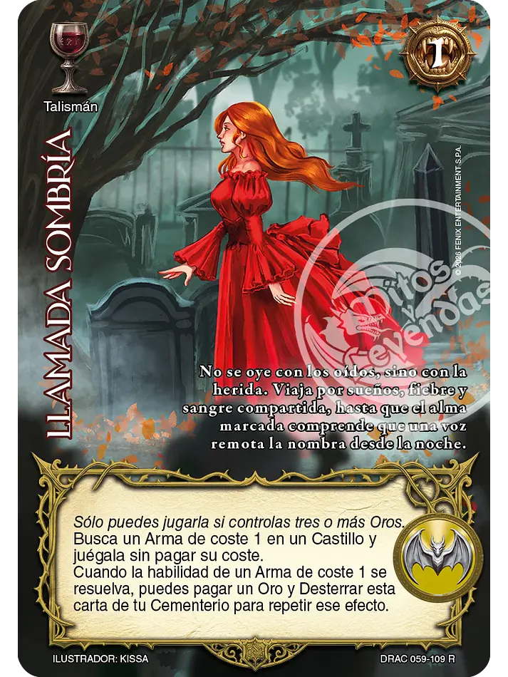 Llamada Sombría (Drácula - Real) 1