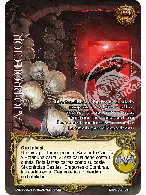 Ajo Protector (Drácula - Real) 1
