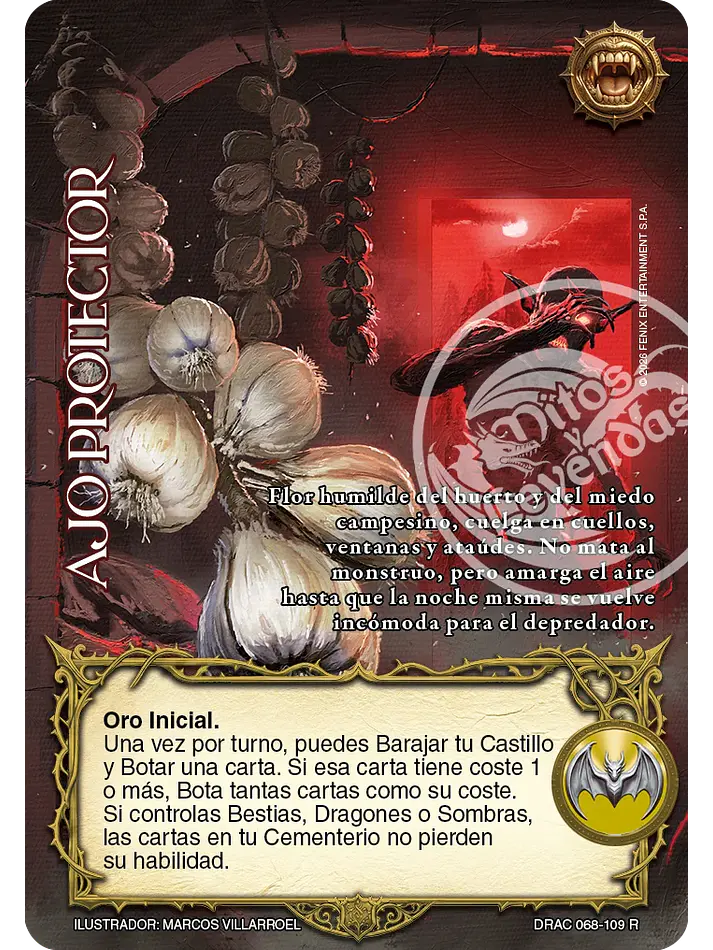 Ajo Protector (Drácula - Real) 1