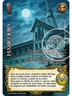Manicomio (Drácula - Real)