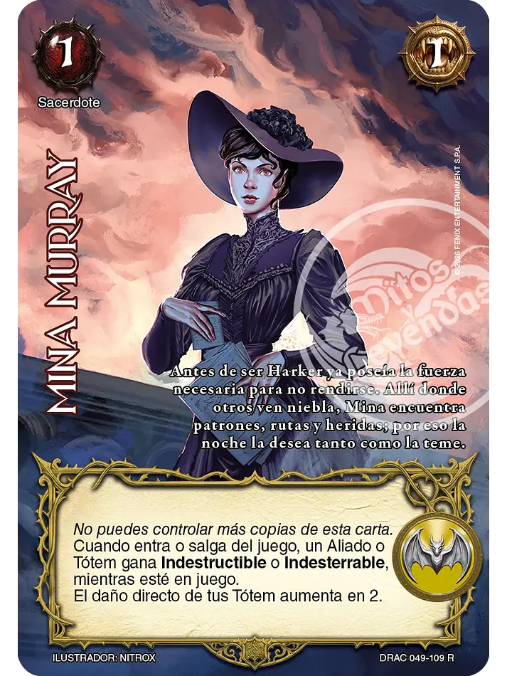 Mina Murray (Drácula - Real) 1