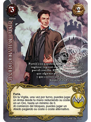 Viajero Jonathan Harker (Drácula - Real)