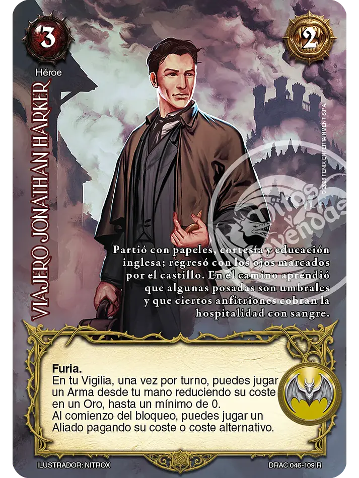 Viajero Jonathan Harker (Drácula - Real) 1