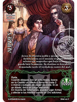 Aubrey (Producto Especial - Ruthven el Vampiro)