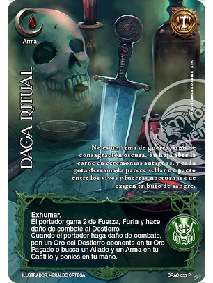 Daga Ritual (Producto Especial - Carmilla la Condesa)