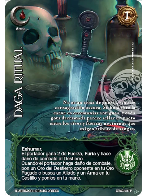 Daga Ritual (Producto Especial - Carmilla la Condesa) 1