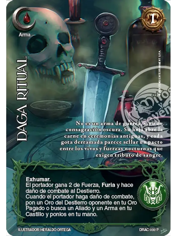 Daga Ritual (Producto Especial - Carmilla la Condesa) 1
