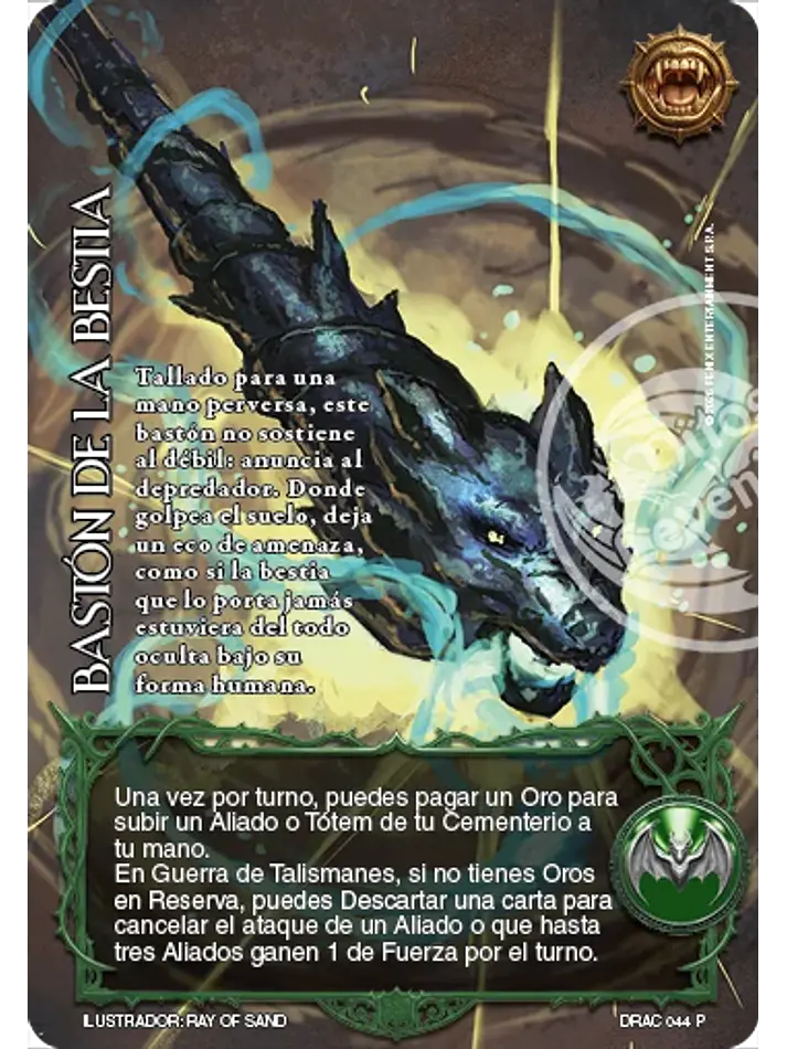 Bastón de la Bestia (Producto Especial - Ruthven el Vampiro) 1