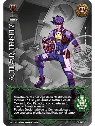 Activar Tenshi Z (Kit de Batalla - Cazadores Nocturnos)
