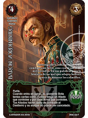 Barón Vordenburg (Producto Especial - Carmilla la Condesa)