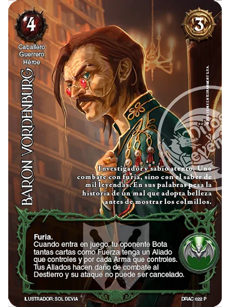Barón Vordenburg (Producto Especial - Carmilla la Condesa) 1