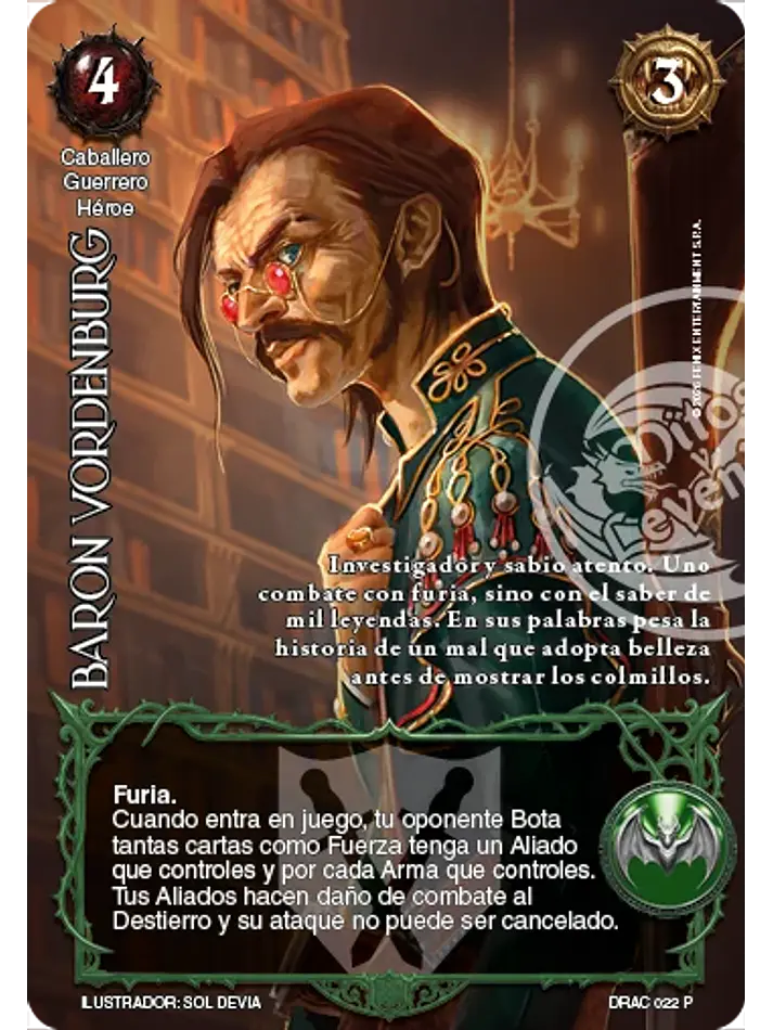 Barón Vordenburg (Producto Especial - Carmilla la Condesa) 1