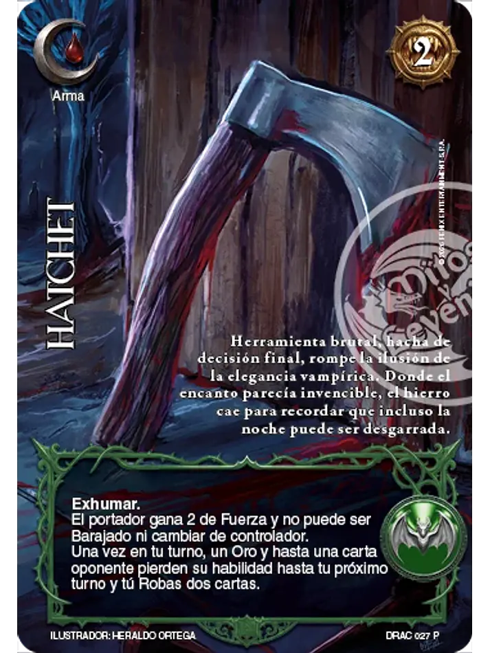 Hatchet (Producto Especial - Carmilla la Condesa) 1