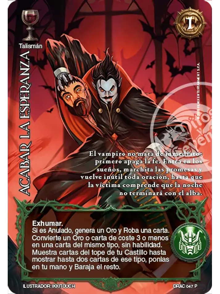 Acabar la Esperanza (Producto Especial - Ruthven el Vampiro) 1