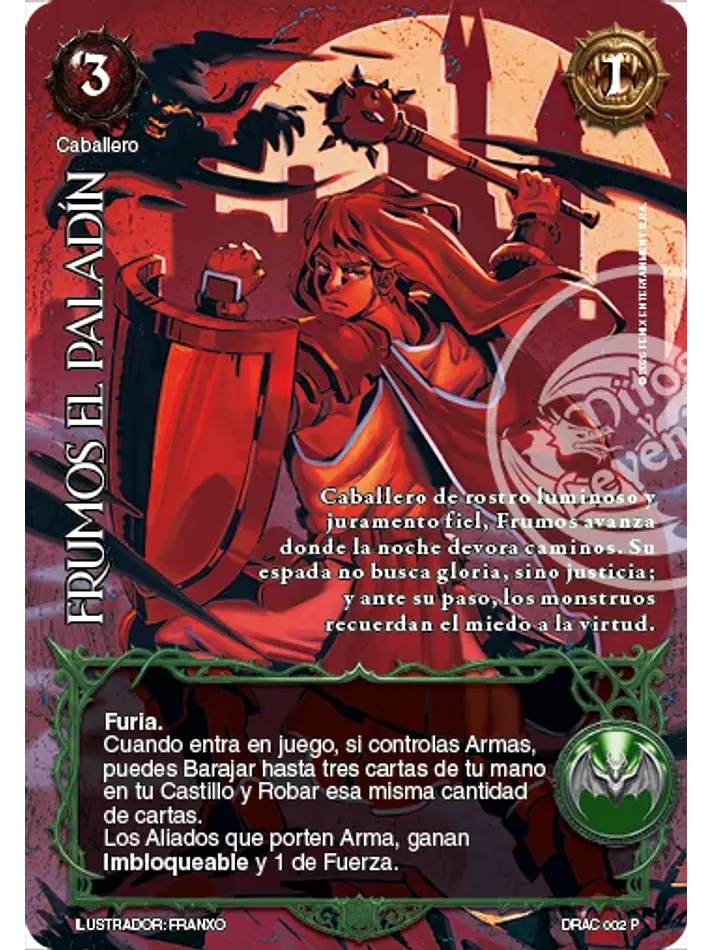 Frumos el Paladín (Kit de Batalla - Cazadores Nocturnos) 1