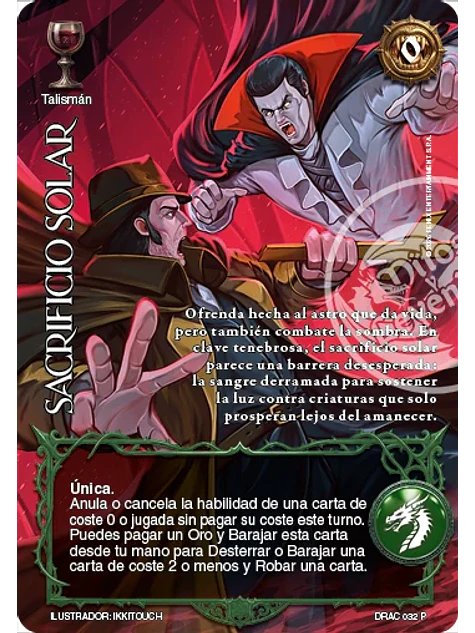 Sacrificio Solar (Producto Especial - Carmilla la Condesa) 1
