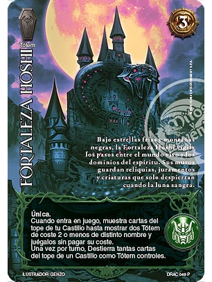 Fortaleza Hoshi (Producto Especial - Ruthven el Vampiro)