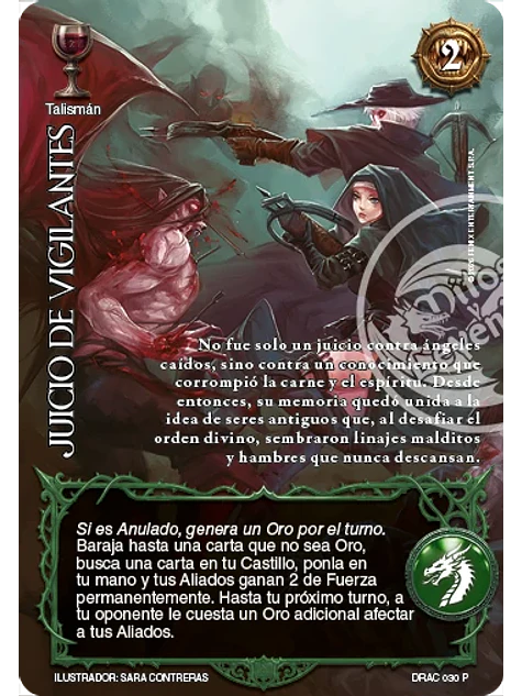 Juicio de Vigilantes (Producto Especial - Carmilla la Condesa) 1