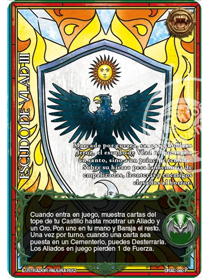 Escudo de Vlad III (Buy a Box - Display Drácula) 1