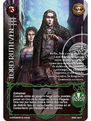 Lord Ruthven (Producto Especial - Ruthven el Vampiro)