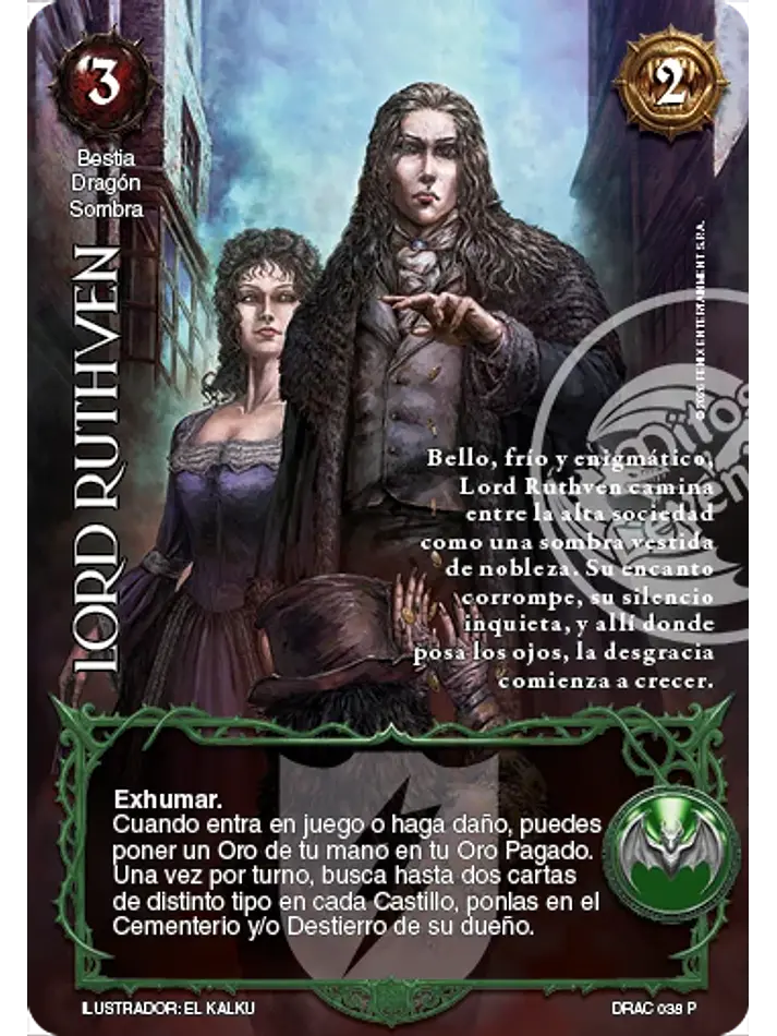 Lord Ruthven (Producto Especial - Ruthven el Vampiro) 1
