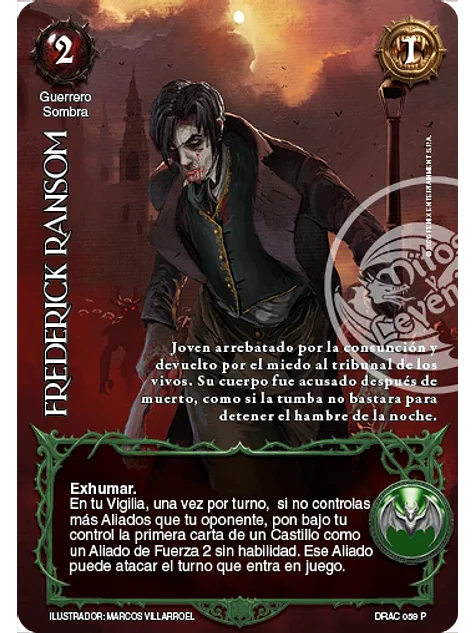 Frederick Ransom (Torneo de Lanzamiento - Productos Especiales Drácula) 1