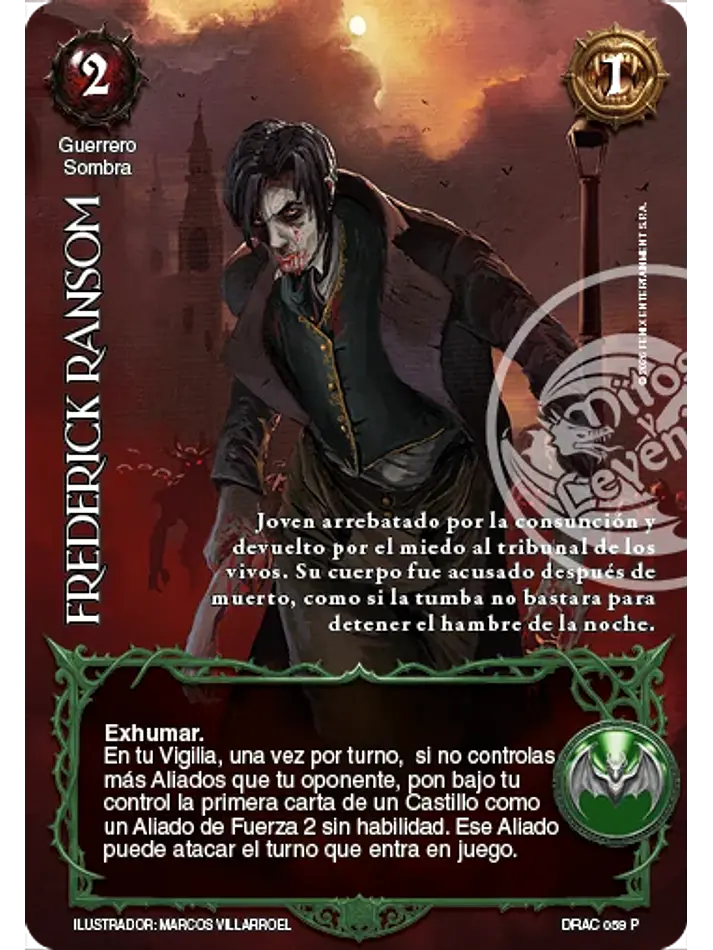 Frederick Ransom (Torneo de Lanzamiento - Productos Especiales Drácula) 1