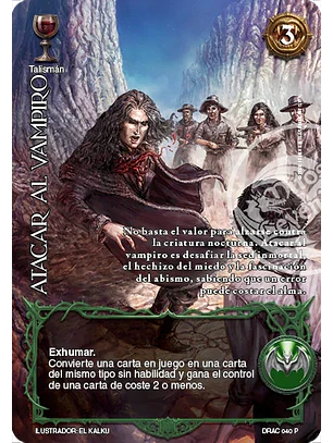 Atacar al Vampiro (Producto Especial - Ruthven el Vampiro)