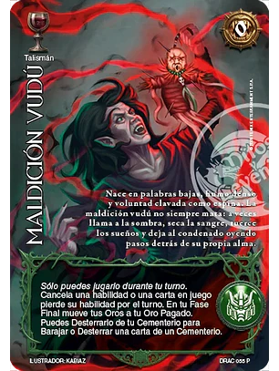Maldición Vudú (Buy a Box - Producto Especial Carmilla la Condesa)