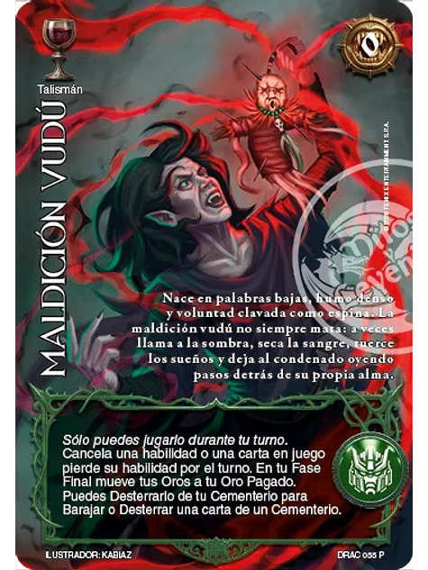 Maldición Vudú (Buy a Box - Producto Especial Carmilla la Condesa) 1