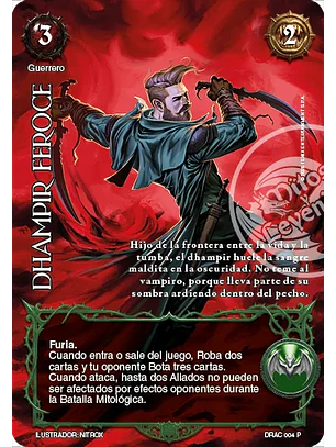 Dhampir Feroce (Kit de Batalla - Cazadores Nocturnos)