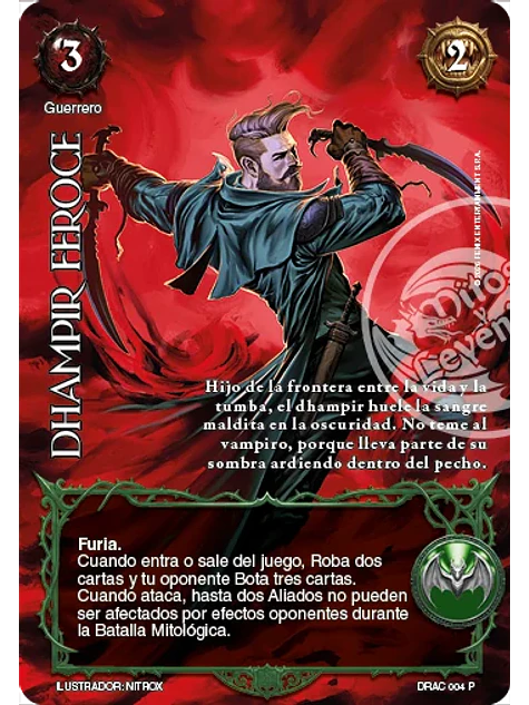 Dhampir Feroce (Kit de Batalla - Cazadores Nocturnos) 1