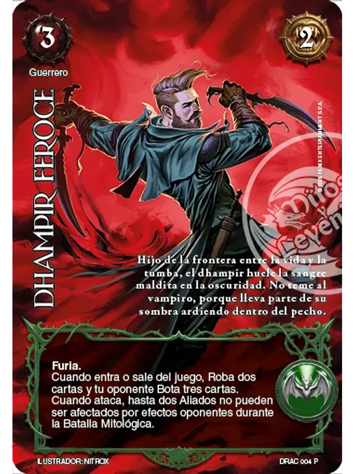 Dhampir Feroce (Kit de Batalla - Cazadores Nocturnos) 1