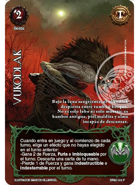 Vukodlak (Kit de Batalla - Hijos de la Noche) 1