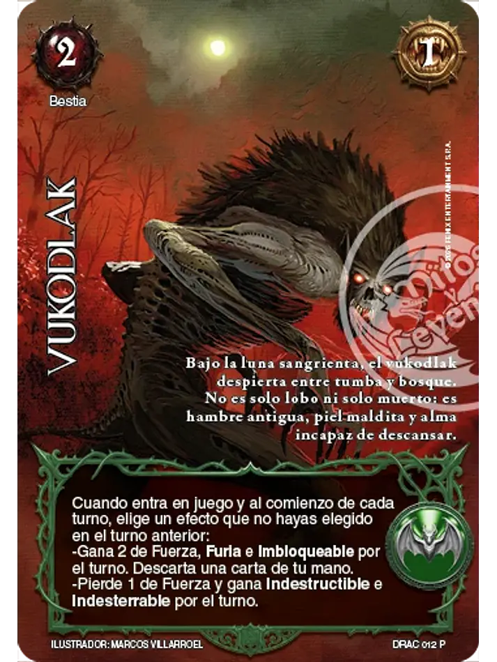 Vukodlak (Kit de Batalla - Hijos de la Noche) 1