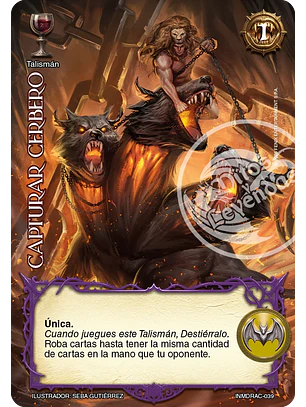 Capturar Cerbero (Drácula - Set Inmortal)