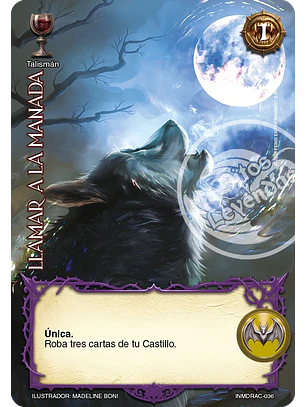 Llamar a la Manada (Drácula - Set Inmortal)