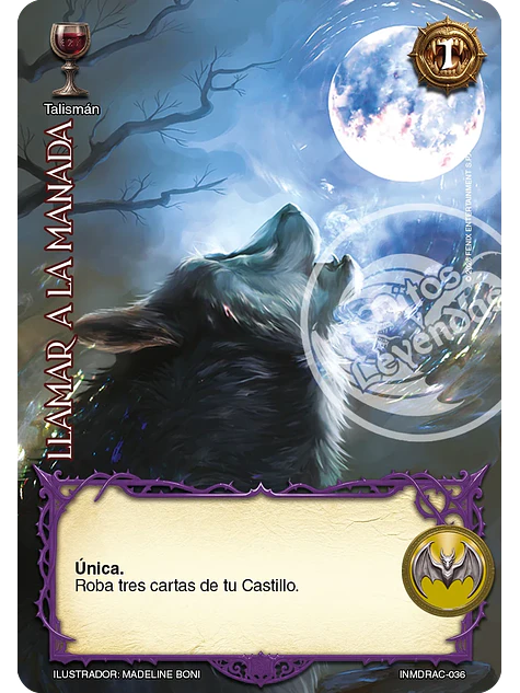 Llamar a la Manada (Drácula - Set Inmortal) 1