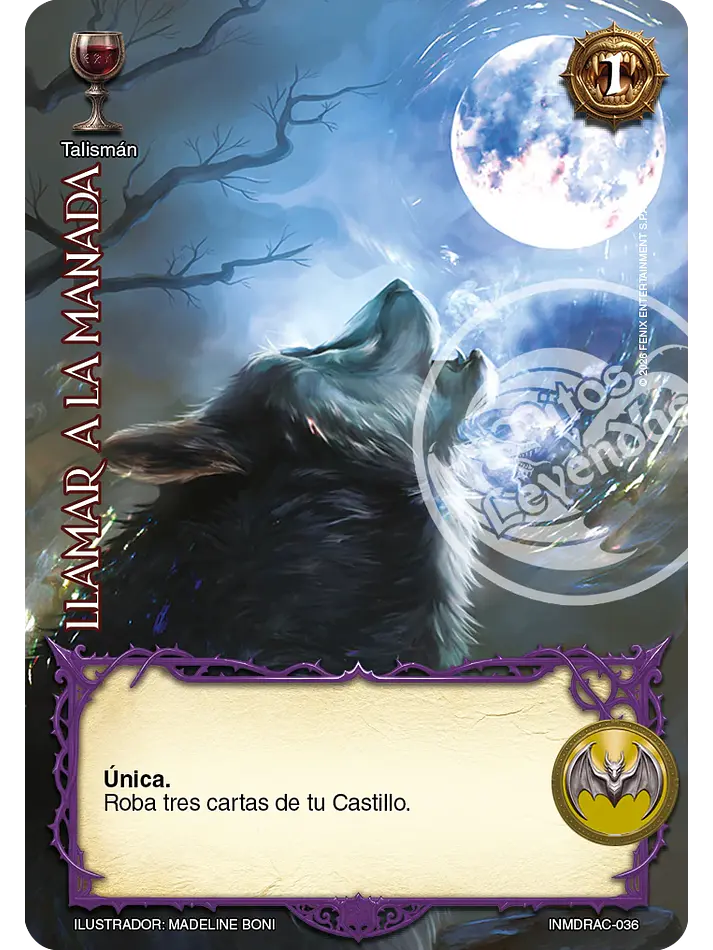 Llamar a la Manada (Drácula - Set Inmortal) 1