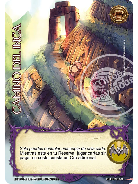 Camino del Inca (Drácula - Set Inmortal) 1