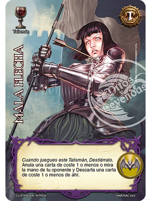 Mala Flecha (Drácula - Set Inmortal)
