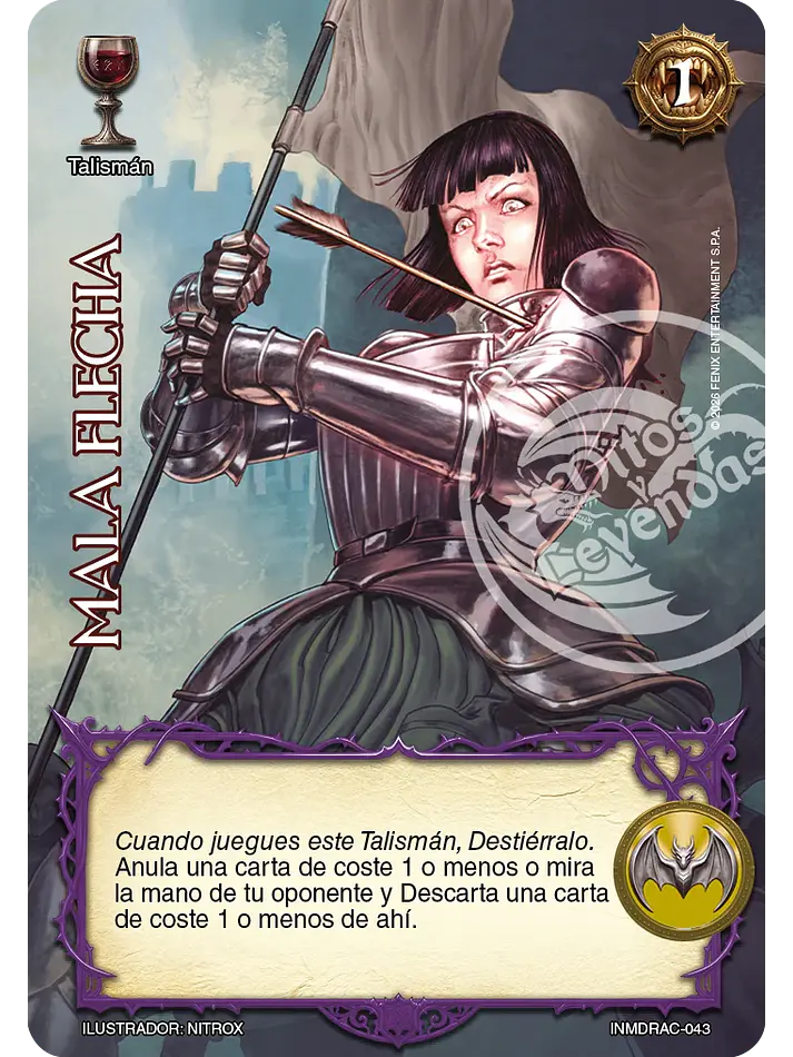 Mala Flecha (Drácula - Set Inmortal) 1