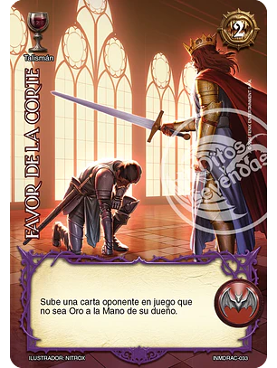 Favor de la Corte (Drácula - Set Inmortal)