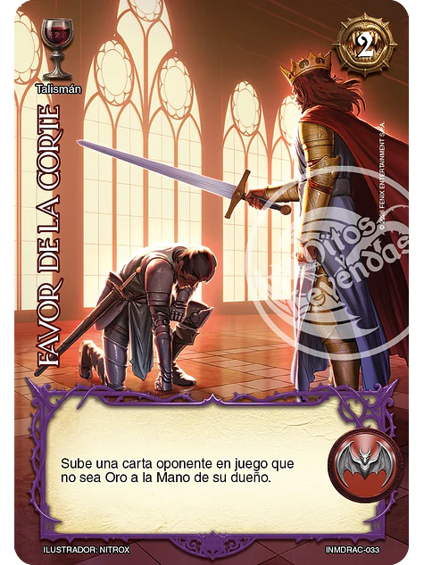 Favor de la Corte (Drácula - Set Inmortal) 1