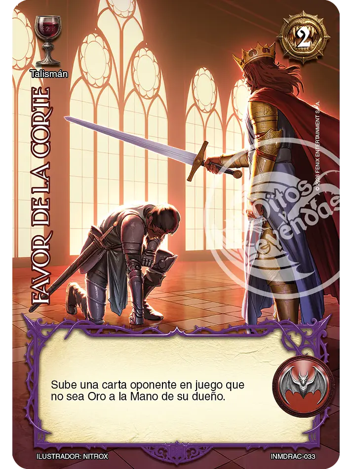 Favor de la Corte (Drácula - Set Inmortal) 1