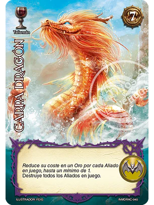Carpa Dragón (Drácula - Set Inmortal)