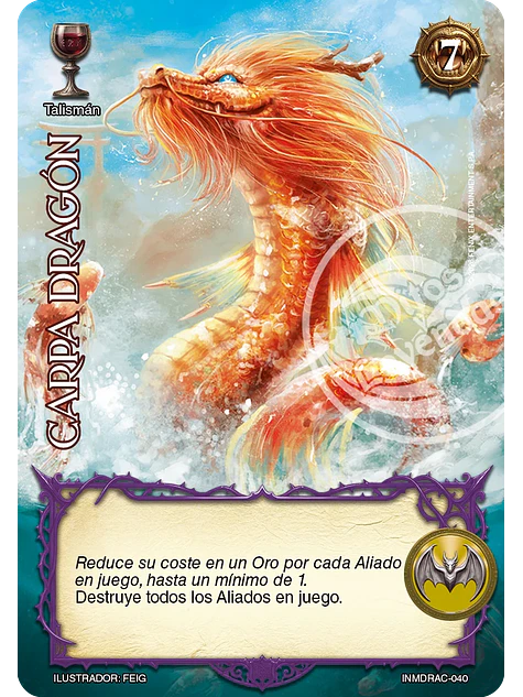 Carpa Dragón (Drácula - Set Inmortal) 1