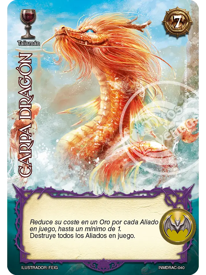Carpa Dragón (Drácula - Set Inmortal) 1